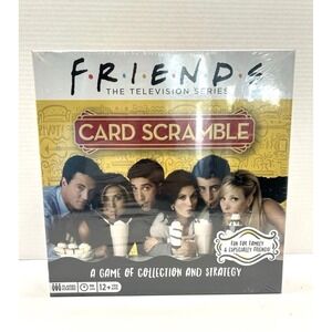 Friends The Television Series Card Scramble Board Game New Sealed 2-4 Players